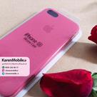 قاب گوشی موبایل iPhone 5/5s/SE سیلیکونی اصلی Silicone Case رنگ گلبهی تیره