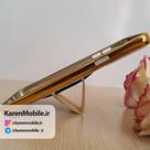 قاب گوشی موبایل SAMSUNG Note 5 برند Dekkin مدل پشت چرم انگشتی رنگ سفید کرمی