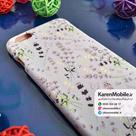 قاب گوشی موبایل iPhone 6 Plus برند Kutis 360 طرح شاخه های گل رنگ بنفش