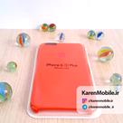 قاب گوشی موبایل iPhone 6 Plus سیلیکونی اصلی Silicone Case رنگ گلی