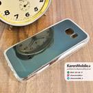 قاب گوشی موبایل SAMSUNG Galaxy S7 طرح متال بامپر ژله ای شفاف رنگ زغال سنگی