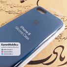 قاب گوشی موبایل iPhone 8 سیلیکونی اصلی Silicone Case رنگ آبی نفتی