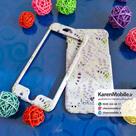 قاب گوشی موبایل iPhone 6 Plus برند Kutis 360 طرح شاخه های گل رنگ بنفش