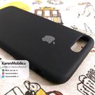 قاب گوشی موبایل iPhone 8 Plus سیلیکونی اصلی Silicone Case رنگ مشکی