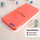 قاب گوشی موبایل iPhone 6 Plus سیلیکونی اصلی Silicone Case رنگ گلی