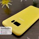 قاب گوشی موبایل SAMSUNG Galaxy S8 Plus سیلیکونی Silicone Case رنگ زرد