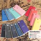 قاب گوشی موبایل iPhone 8 سیلیکونی اصلی Silicone Case رنگ آبی نفتی