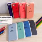 قاب گوشی موبایل iPhone 7 سیلیکونی اصلی Silicone Case رنگ گلبهی فسفری