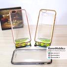 قاب گوشی موبایل iPhone 6/6s برند ROCK مدل ژله ای شفاف بامپر رنگ رزگلد