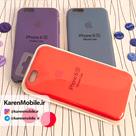 قاب گوشی موبایل iPhone 6/6s سیلیکونی اصلی Silicone Case رنگ گلی