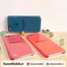 قاب گوشی موبایل iPhone 6 Plus سیلیکونی اصلی Silicone Case رنگ عنابی مات