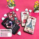 قاب گوشی موبایل SAMSUNG J7 2016 / J710 برند اسپارگل کیبورد طرح Flowers رنگ مشکی