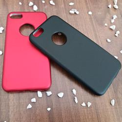 قاب گوشی موبایل iPhone 7 برند New Case مدل شمعی رنگ مشکی