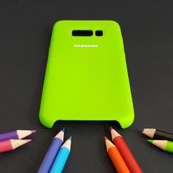 قاب گوشی موبایل SAMSUNG Galaxy S8 سیلیکونی Silicone Case رنگ سبز چمنی