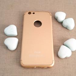 قاب گوشی موبایل iPhone 6/6s طرح 360 درجه رنگ طلایی