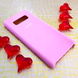 قاب گوشی موبایل SAMSUNG Note 8 سیلیکونی Silicone Case رنگ صورتی
