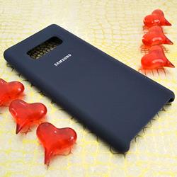 قاب گوشی موبایل SAMSUNG Note 8 سیلیکونی Silicone Case رنگ سورمه ای سیر