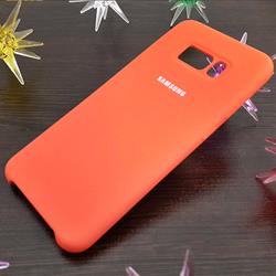 قاب گوشی موبایل SAMSUNG Galaxy S8 Plus سیلیکونی Silicone Case رنگ نارنجی پرتقالی