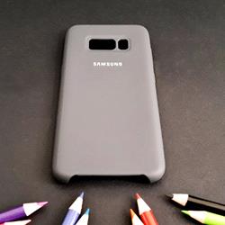 قاب گوشی موبایل SAMSUNG Galaxy S8 سیلیکونی Silicone Case رنگ نوک مدادی