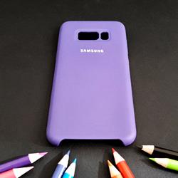 قاب گوشی موبایل SAMSUNG Galaxy S8 سیلیکونی Silicone Case رنگ بنفش