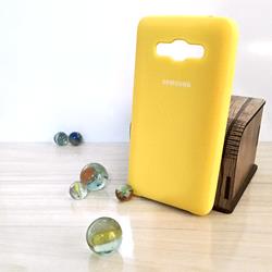 قاب گوشی موبایل SAMSUNG J2 Prime سیلیکونی Silicone Case رنگ زرد