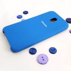 قاب گوشی موبایل SAMSUNG J3 Pro 2017 / J330 سیلیکونی Silicone Case رنگ آبی