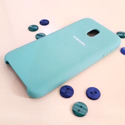 قاب گوشی موبایل SAMSUNG J3 Pro 2017 / J330 سیلیکونی Silicone Case رنگ سبزآبی