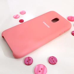 قاب گوشی موبایل SAMSUNG J3 Pro 2017 / J330 سیلیکونی Silicone Case رنگ گلبهی