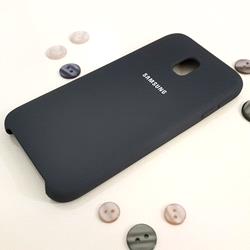 قاب گوشی موبایل SAMSUNG J3 Pro 2017 / J330 سیلیکونی Silicone Case رنگ زغال سنگی