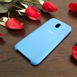 قاب گوشی موبایل SAMSUNG J5 Pro / J530 سیلیکونی Silicone Case رنگ آبی