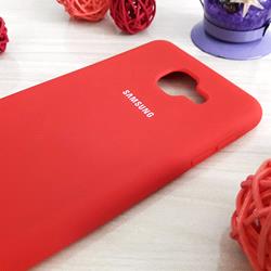 قاب گوشی موبایل SAMSUNG J7 Max سیلیکونی Silicone Case رنگ قرمز 