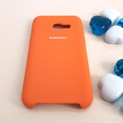 قاب گوشی موبایل SAMSUNG A3 2017 / A320 سیلیکونی Silicone Case رنگ نارنجی