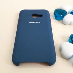 قاب گوشی موبایل SAMSUNG A3 2017 / A320 سیلیکونی Silicone Case رنگ آبی نفتی