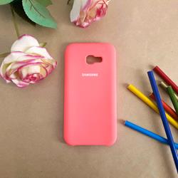قاب گوشی موبایل SAMSUNG A5 2017 / A520 سیلیکونی Silicone Case رنگ نارنجی فسفری