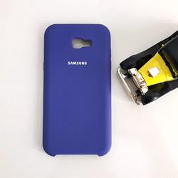 قاب گوشی موبایل SAMSUNG A7 2017 / A720 سیلیکونی Silicone Case رنگ بنفش