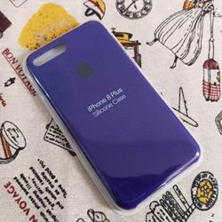 قاب گوشی موبایل iPhone 8 Plus سیلیکونی اصلی Silicone Case رنگ بنفش