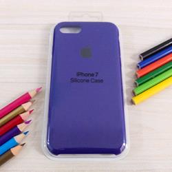 قاب گوشی موبایل iPhone 7 سیلیکونی اصلی Silicone Case رنگ بنفش