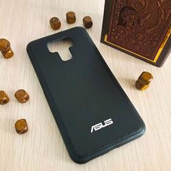 قاب گوشی موبایل ASUS Zenfone 3 Max ZC553KL مدل پشت چرم طرح دور دوخت رنگ مشکی