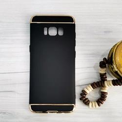 قاب گوشی موبایل SAMSUNG Galaxy S8 برند JOYROOM طرح 2، رنگ مشکی طلایی