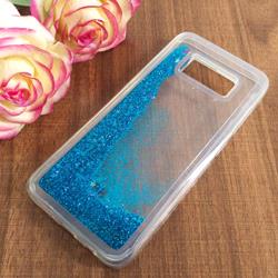 قاب گوشی موبایل SAMSUNG Galaxy S8 مدل آکواریومی شنی رنگ آبی