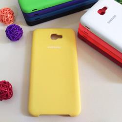 قاب گوشی موبایل SAMSUNG J7 Prime سیلیکونی Silicone Case رنگ زرد
