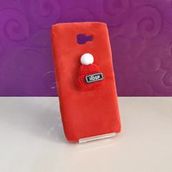 قاب گوشی موبایل SAMSUNG J5 Prime مدل زمستانی کلاهدار رنگ قرمز
