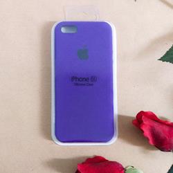 قاب گوشی موبایل iPhone 5/5s/SE سیلیکونی اصلی Silicone Case رنگ بنفش