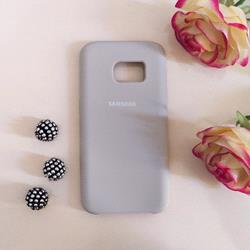 قاب گوشی موبایل SAMSUNG Galaxy S7 سیلیکونی Silicone Case رنگ طوسی روشن