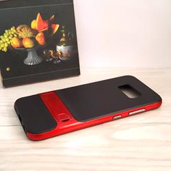 قاب گوشی موبایل SAMSUNG  S8 مدل هولدر استندی رنگ مشکی قرمز