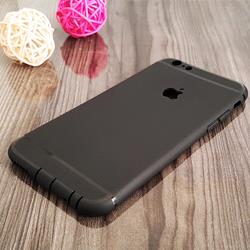 قاب گوشی موبایل iPhone 6/6s شمعی مدل Slim رنگ مشکی 