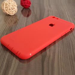 قاب گوشی موبایل iPhone 6/6s شمعی مدل Slim رنگ قرمز