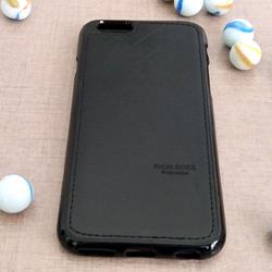 قاب گوشی موبایل iPhone 6/6s برند RICH BOSS مدل چرمی رنگ مشکی