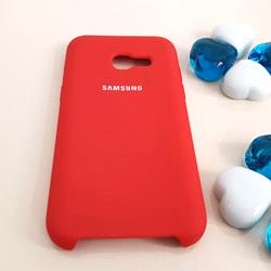 قاب گوشی موبایل SAMSUNG A3 2017 / A320 سیلیکونی Silicone Case رنگ قرمز