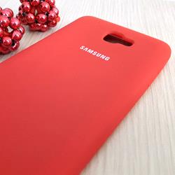 قاب گوشی موبایل SAMSUNG J7 Prime سیلیکونی Silicone Case رنگ قرمز